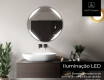 Espelho Redondo Com Luz LED L114 #5
