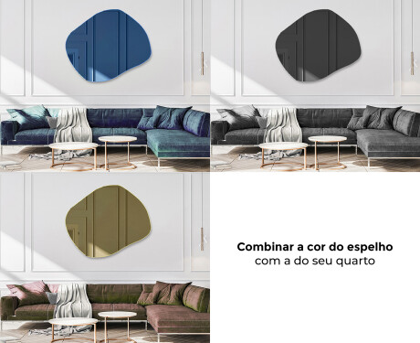 Irregular decorativos espelho de parede L181 #10