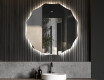 Espelho redondo com luz LED L193